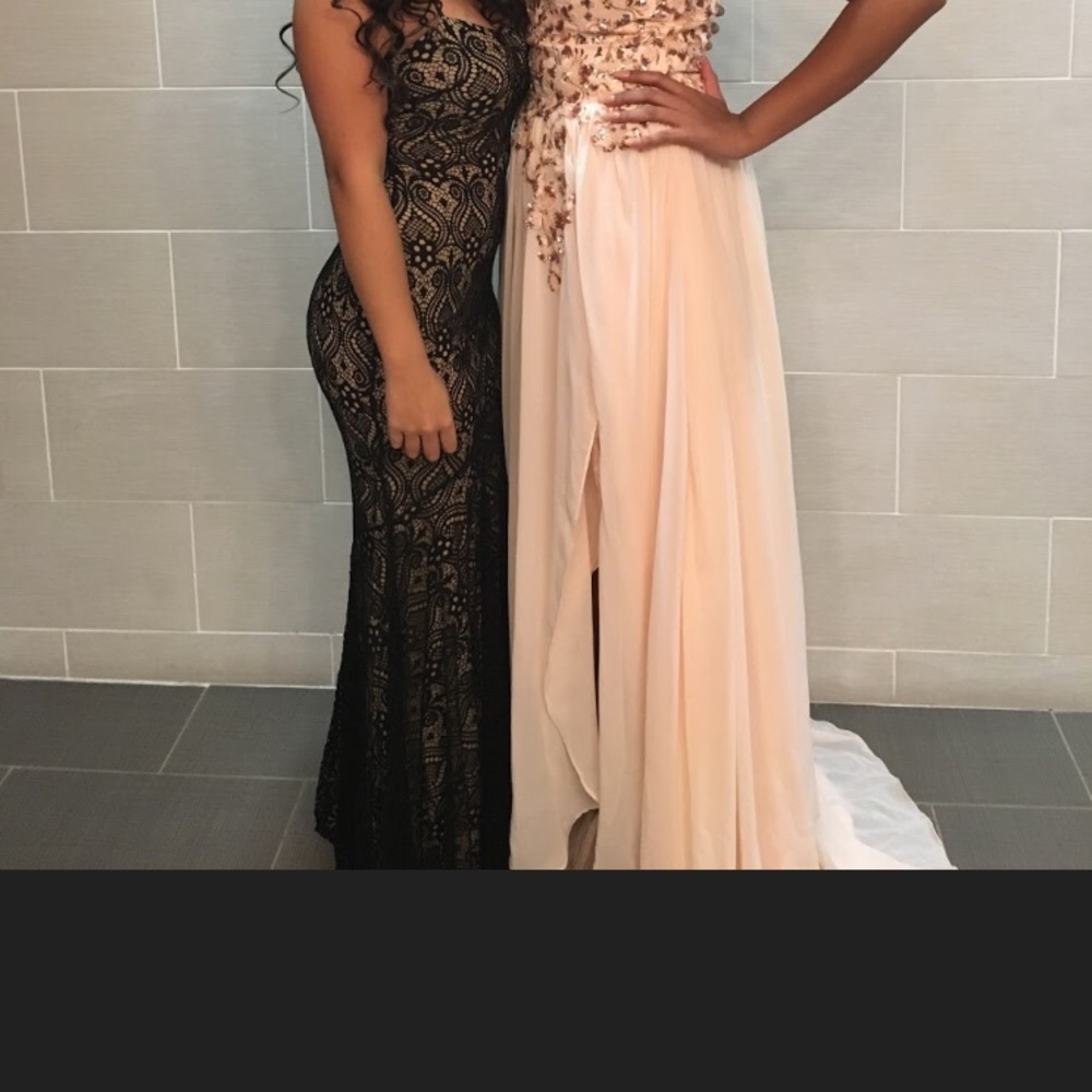 ANGL Lace formal dress