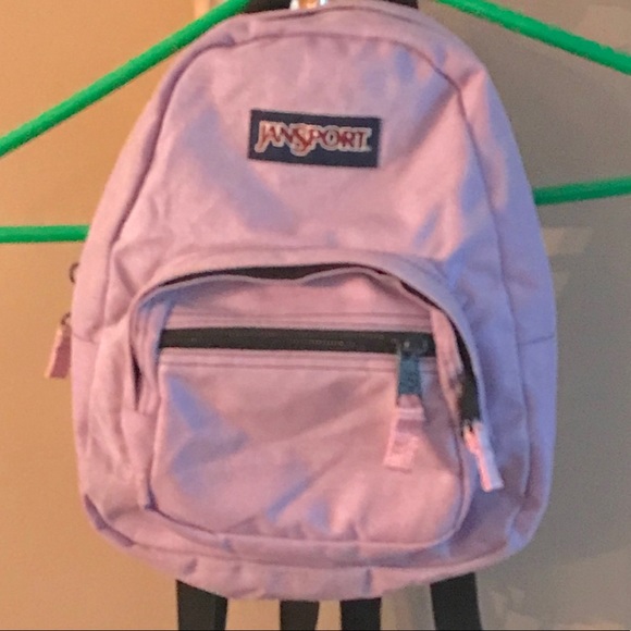 light purple jansport backpack