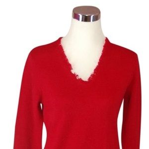 CLEARANCE Cherry Red Magaschoni Cashmere Sweater