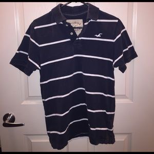 Hollister stripped polo