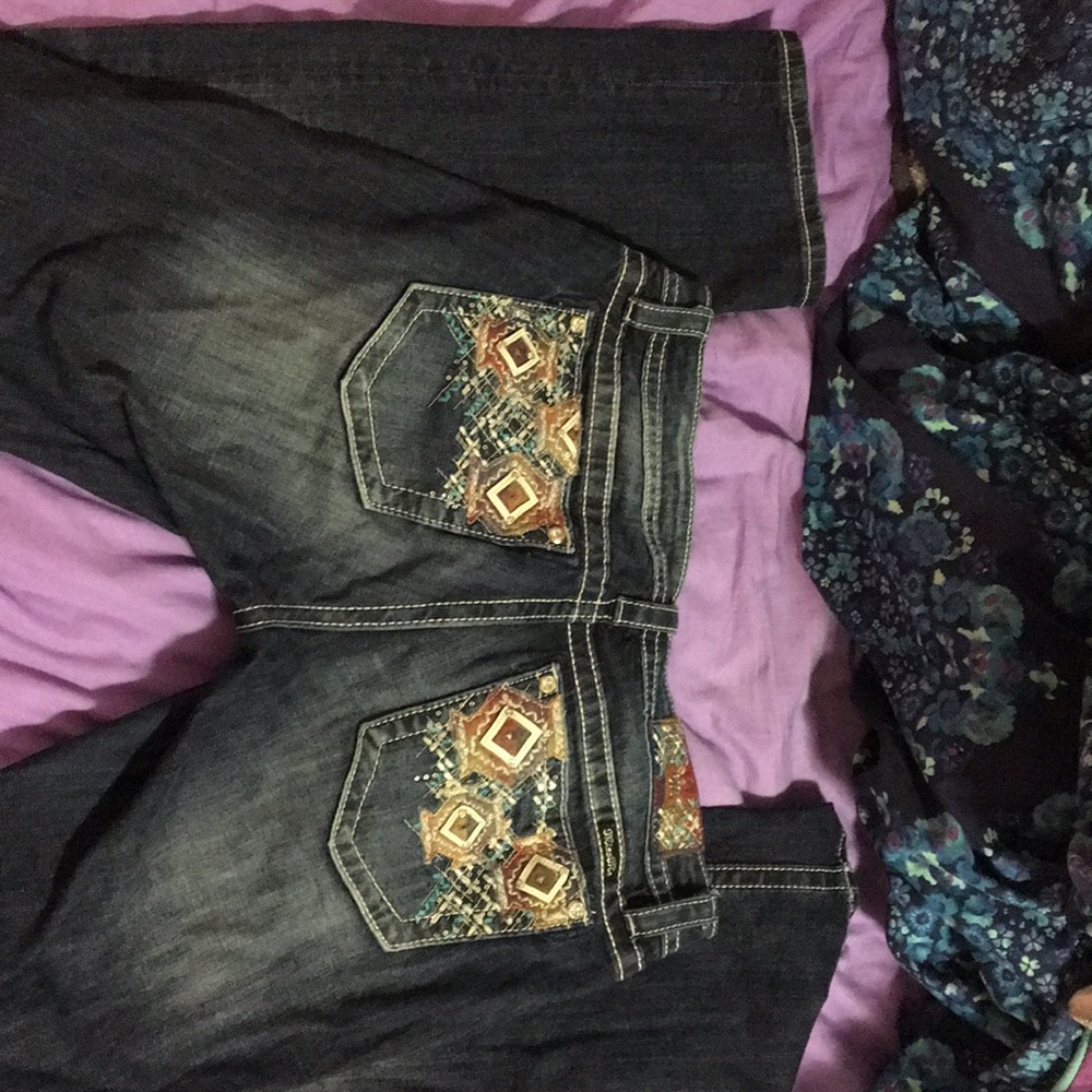 Straight cut Miss Me jeans