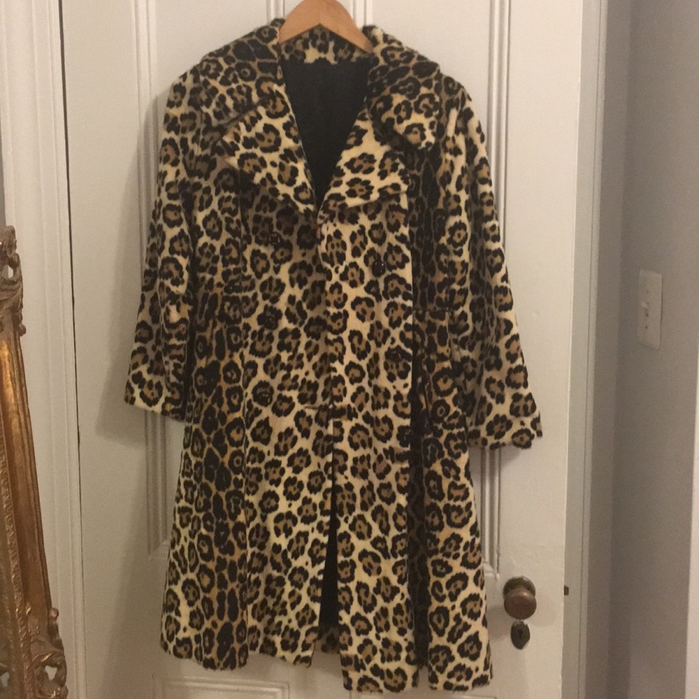 Vintage Leopard Coat