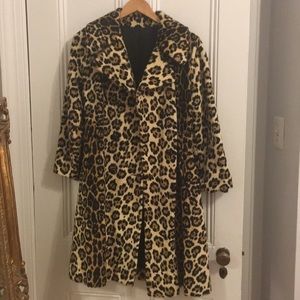 Vintage Leopard Coat