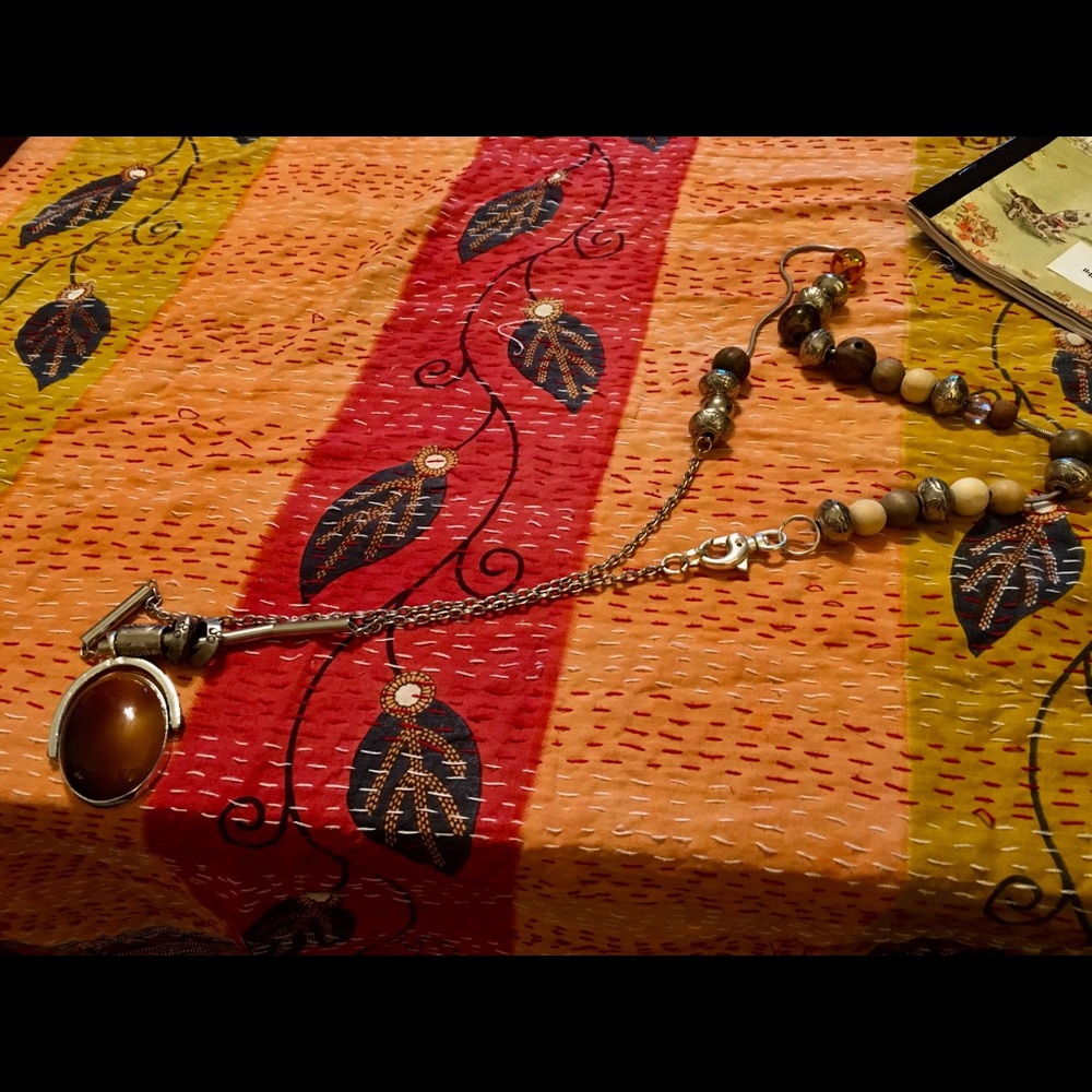 Hand made necklace.