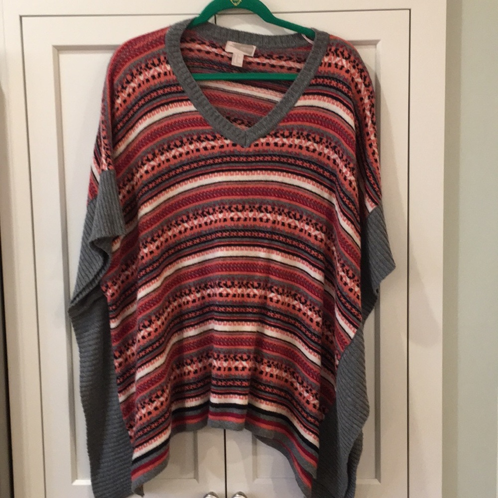 Forever 21 sweater poncho