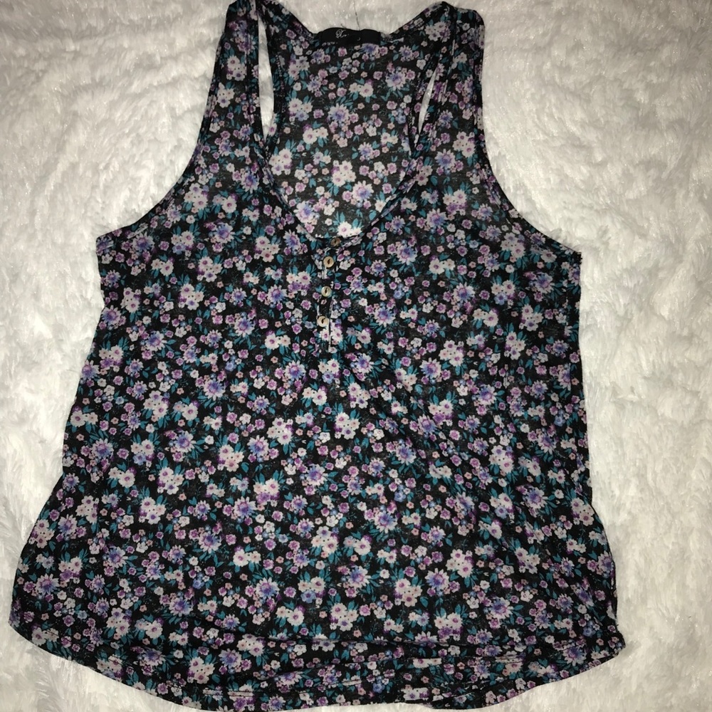 XXI/Forever 21 floral shirt