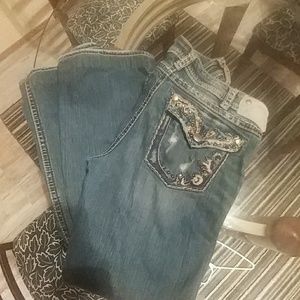 Silver Suki Flap Jeans