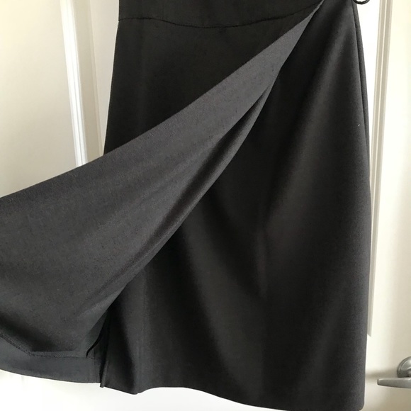 Anne Klein Gray Dress with Lace Detail - Picture 9 of 11