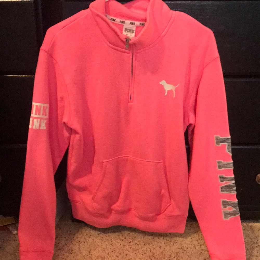 PINK Victorias Secret 3/4 zip