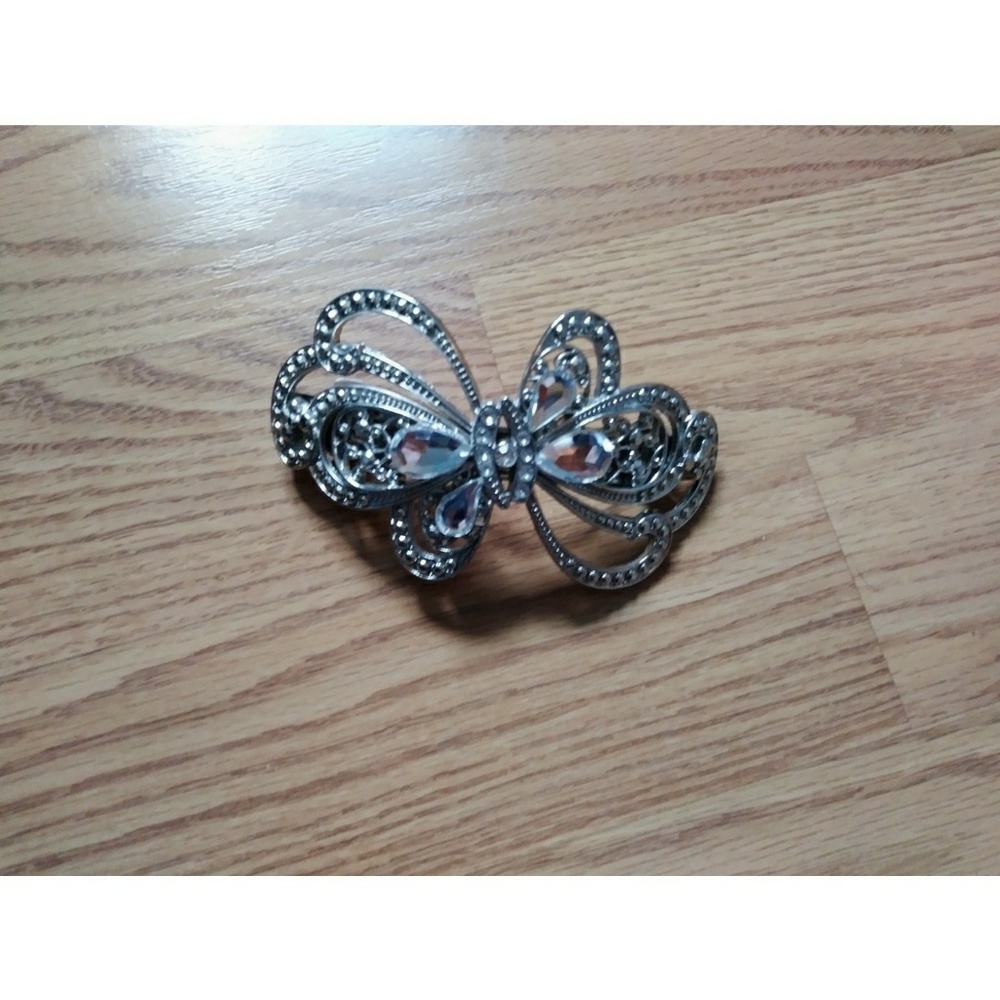 Silver Hairclip