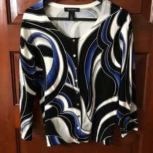 White House Black Market Sweater sparkle like new