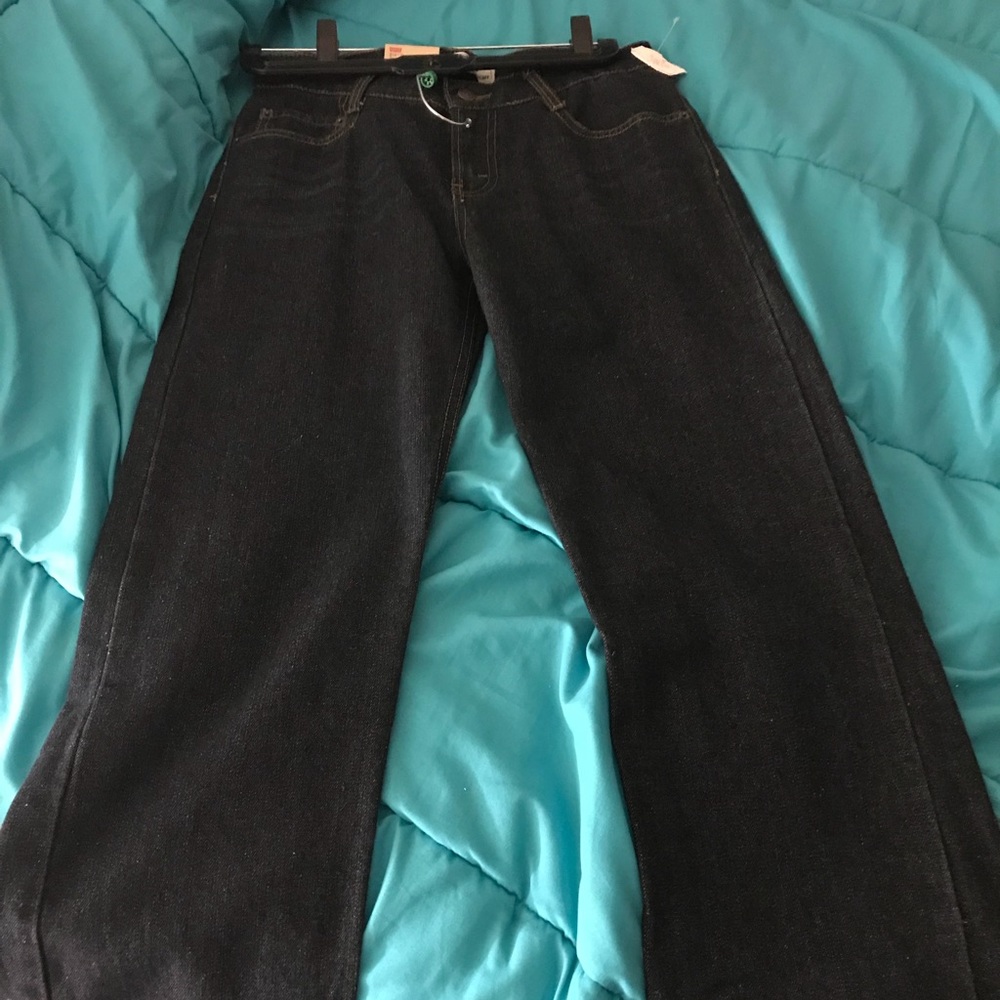 Levi’s slim straight jeans for big boys!