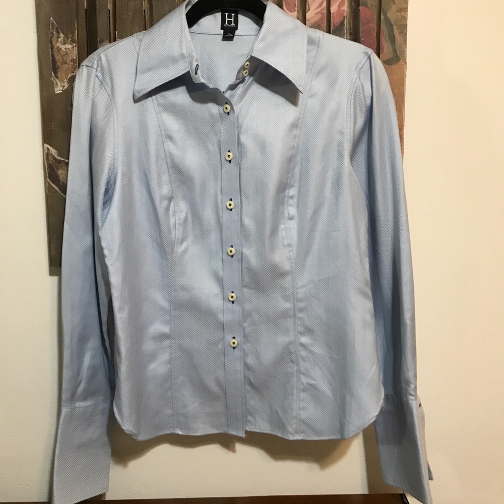 NWT Tommy Hilfiger long sleeve button up shirt