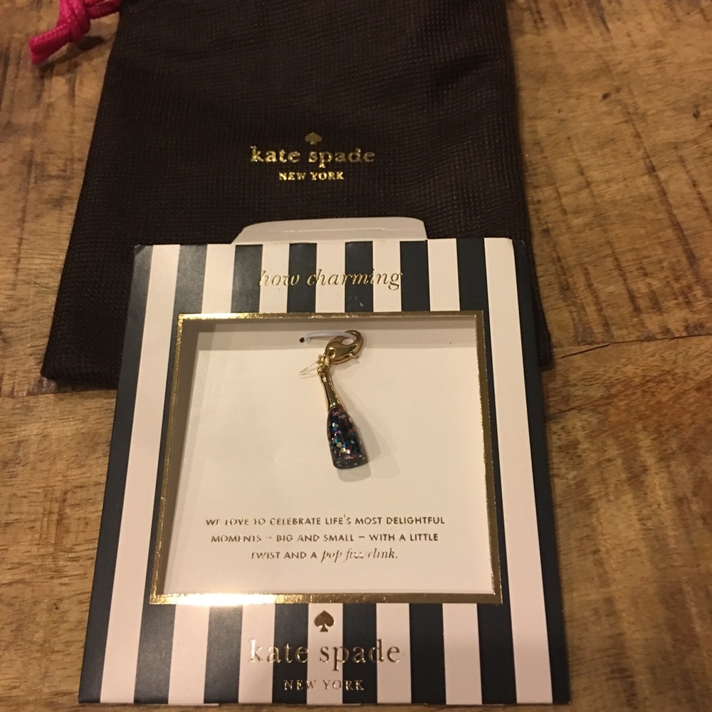Kate Spade Champagne Charm