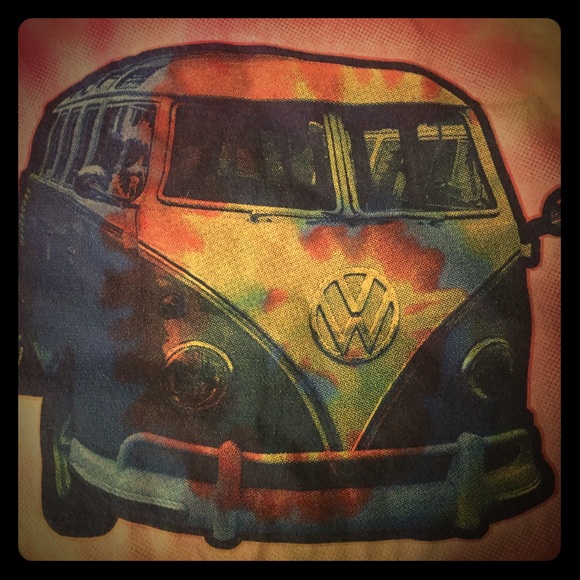 VW Officially Licensed Tie Dye Shirt - Picture 1 of 4
