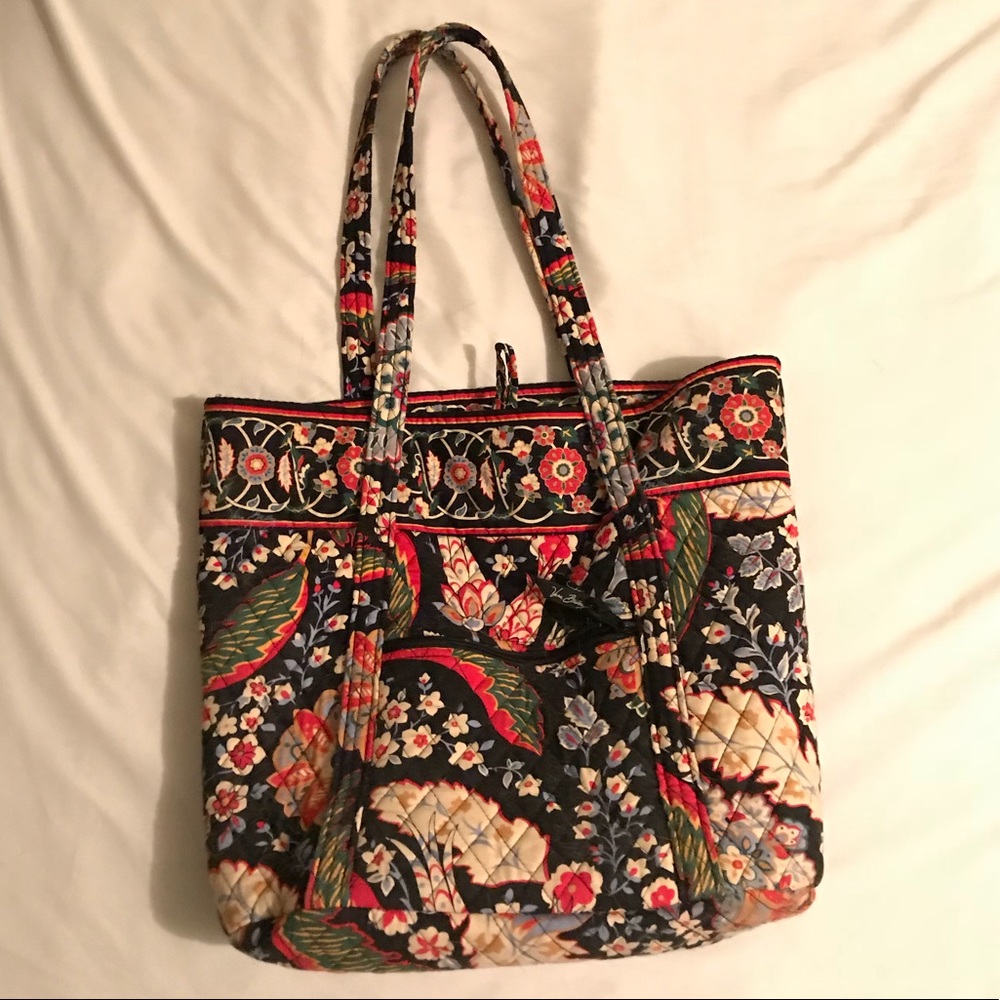 Large Vera Bradley Tote - Versailles