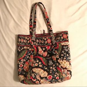 Large Vera Bradley Tote - Versailles
