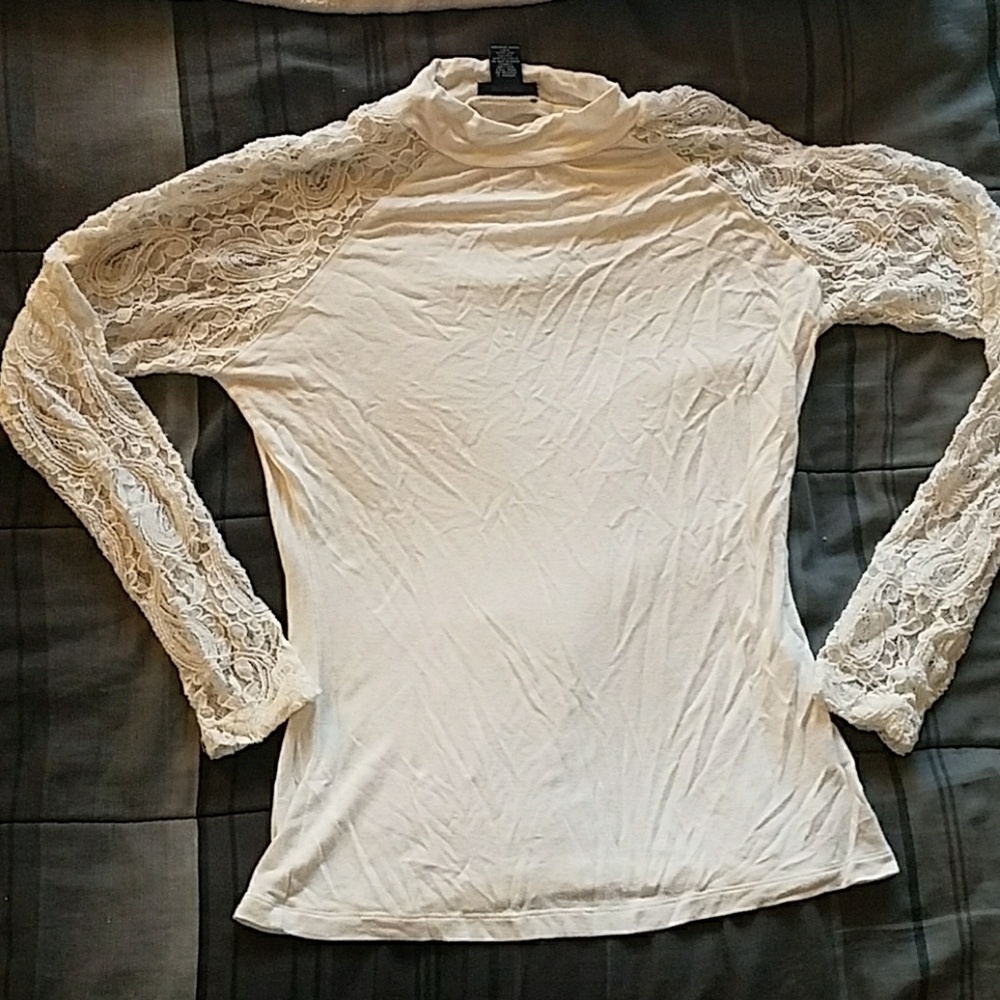 Cream colored shirt