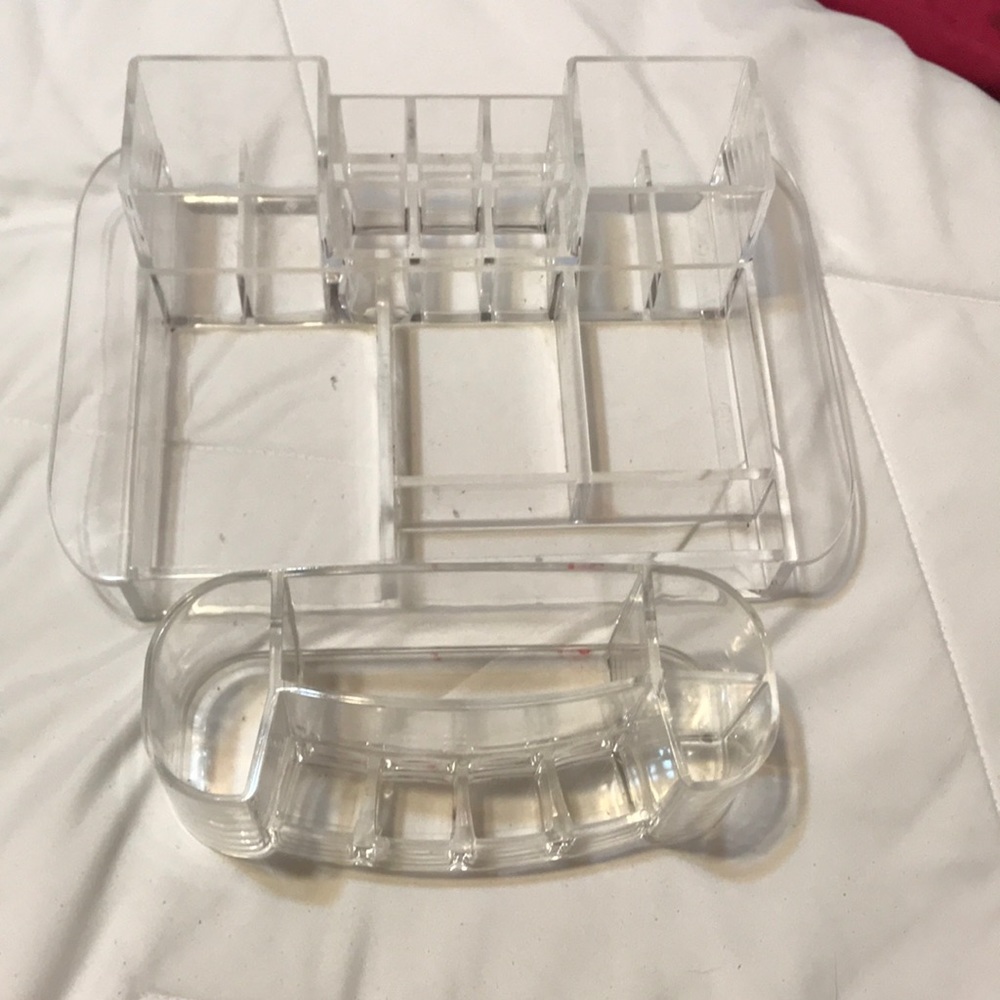acrylic makeup organizer