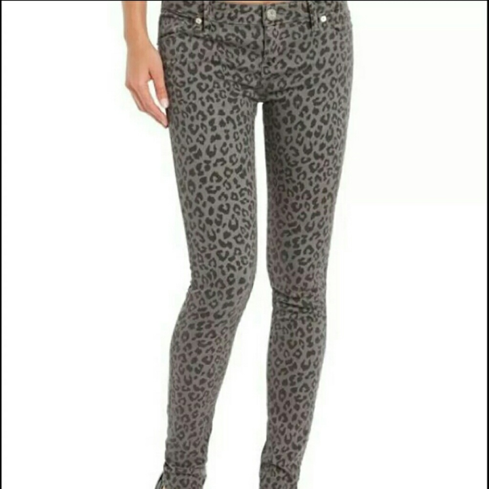 Leopard Print Jeans