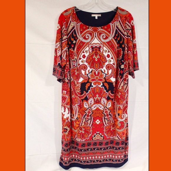 Retro Boho Dress Misses Day or Night - Picture 1 of 2