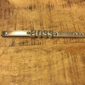 BCBG BOSS affirmation bracelet