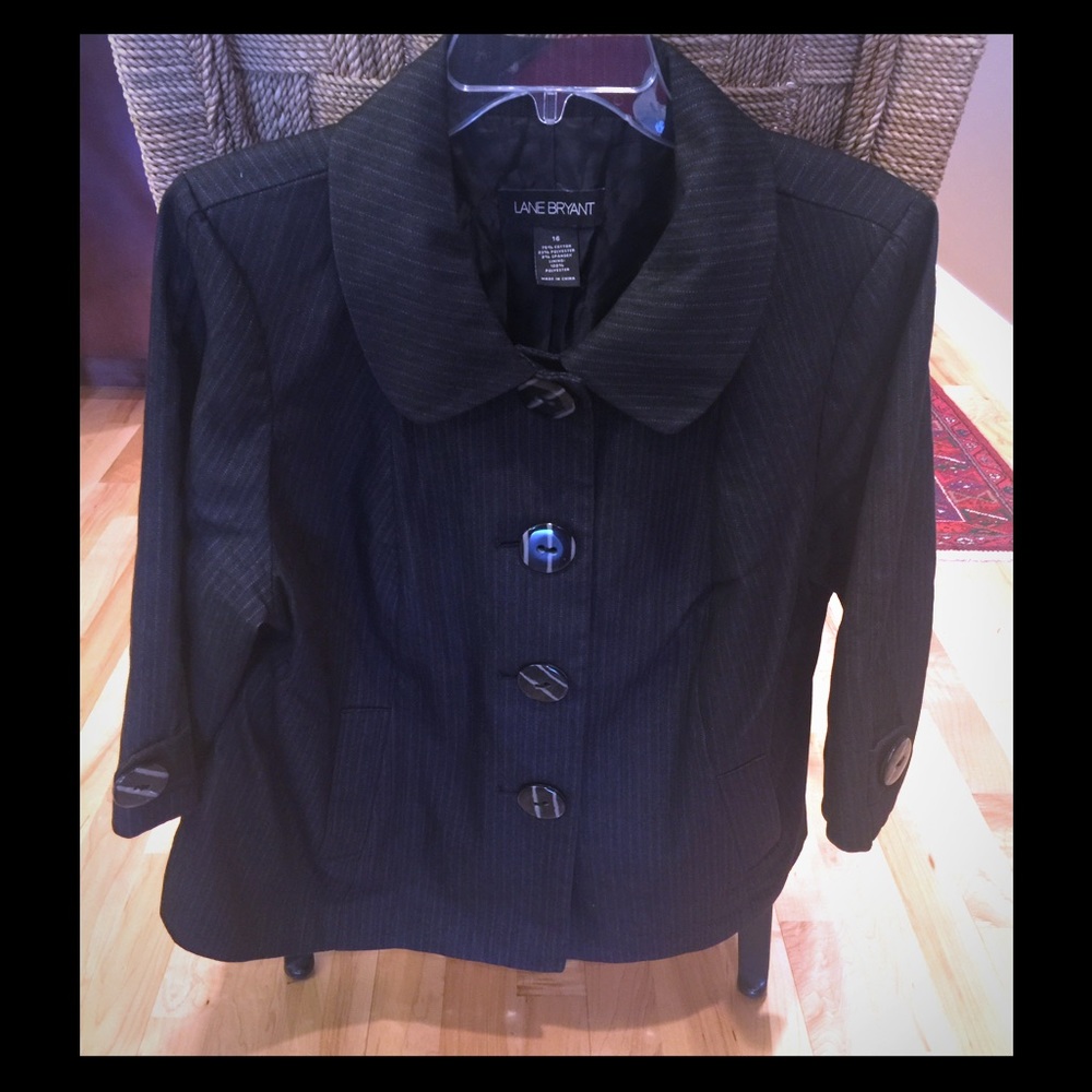 Jacket With Large Buttons Plus Size - image 1
