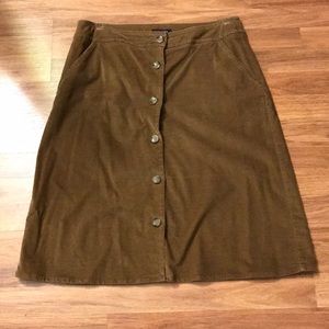 Land’s End Corduroy skirt
