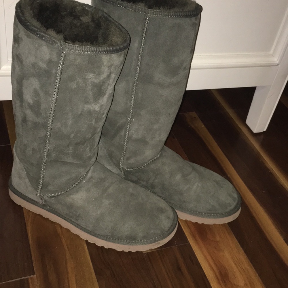 Classic Tall Army Green Ugg Boots