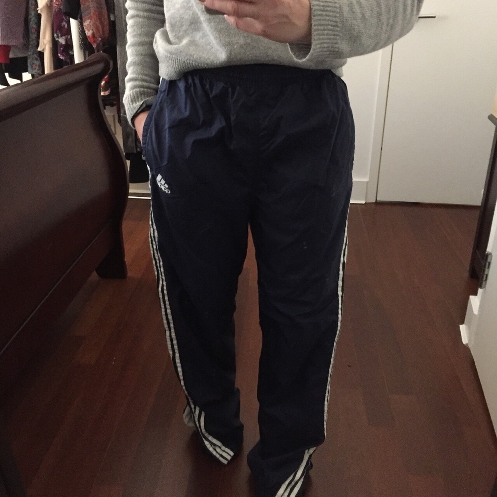Adidas Essentials 3-Stripes Nylon Pants