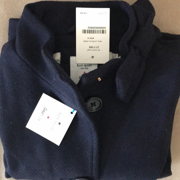 NEW Kate Spade ❤️ GapKids Wool Coat - Picture 3 of 8