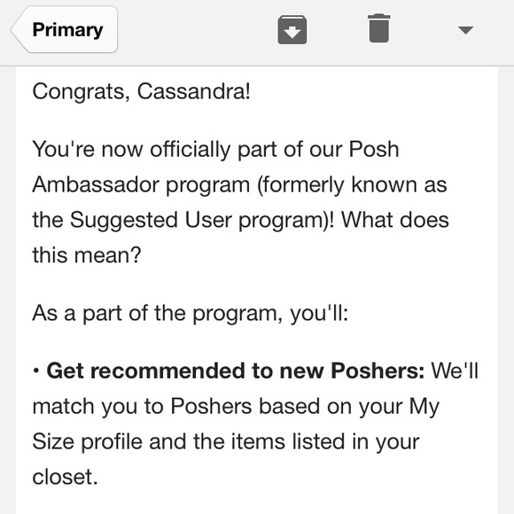 I’m a Posh Ambassador! - Picture 2 of 3