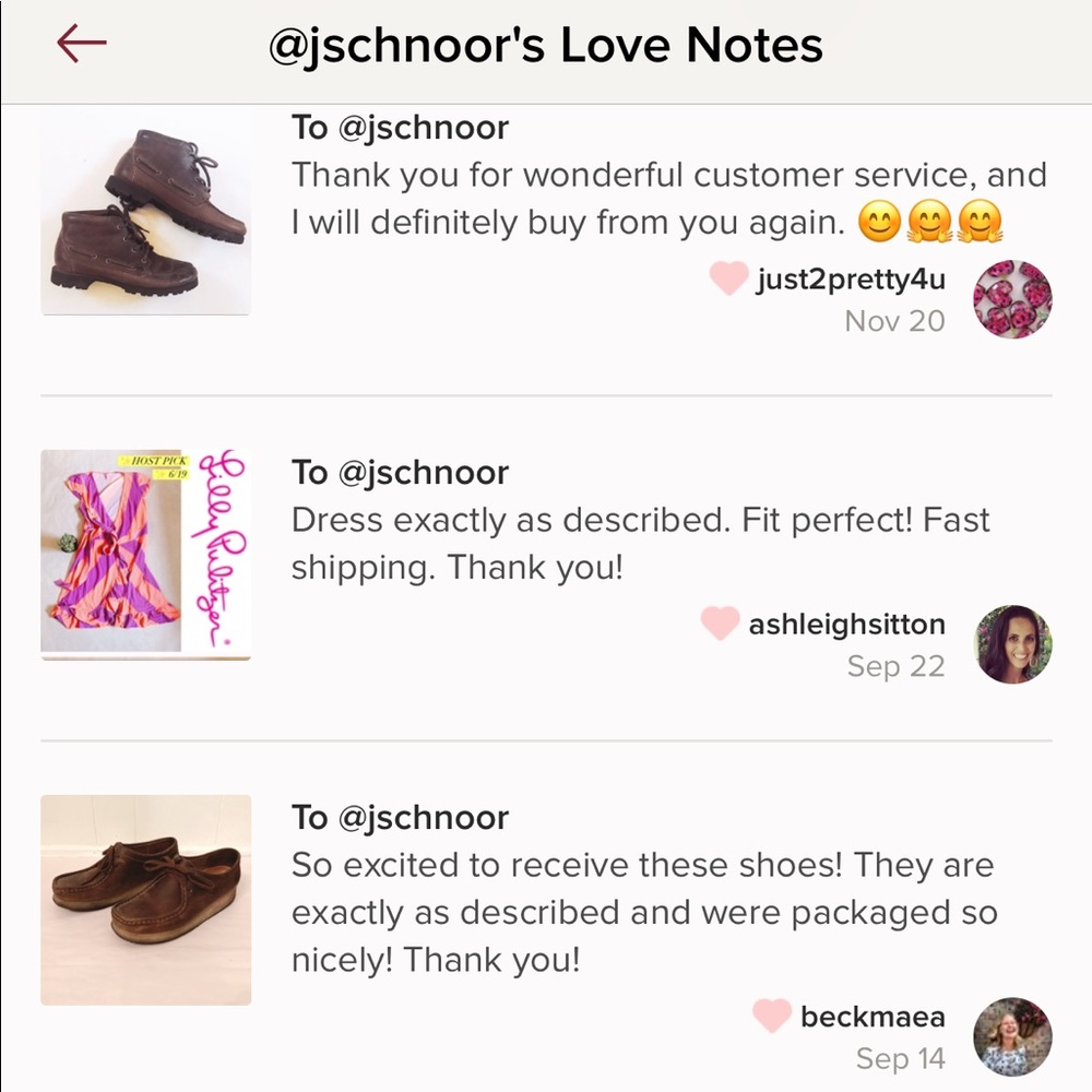 Thanks for the Posh Love ❤️