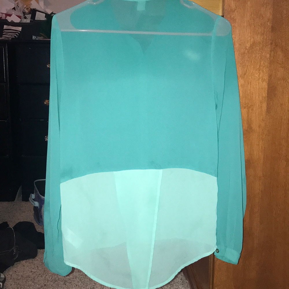 Chiffon button down - Picture 3 of 3