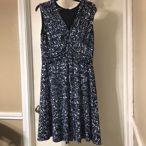 Navy blue dress