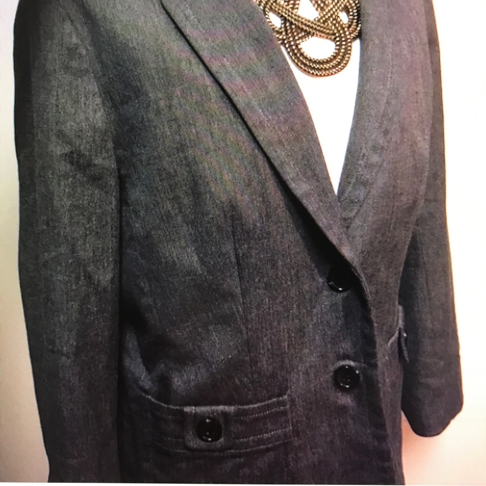 Banana Republic Gray Blazer Size XL