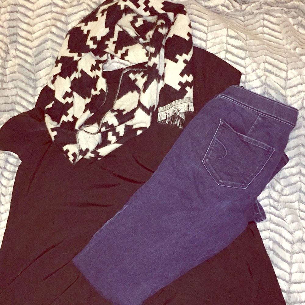 👖American Eagle Dark Wash Jeggings Size 10👖