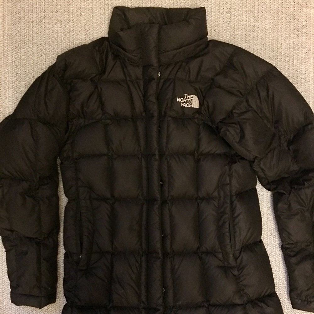 North Face down coat. XS