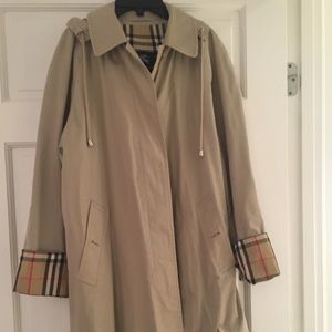 Burberry raincoat