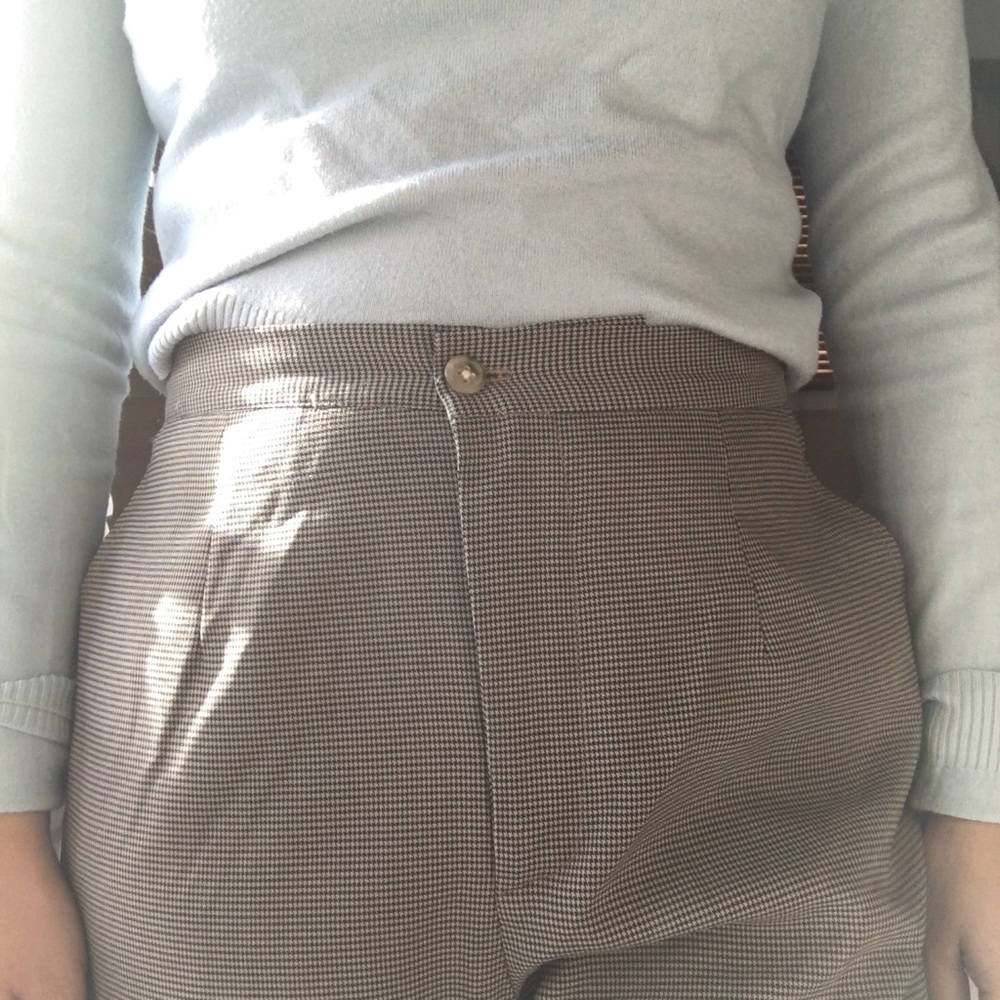 Checkered pants