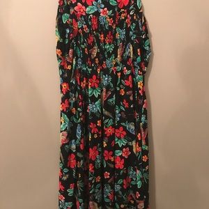 Black Hawaiian Dress