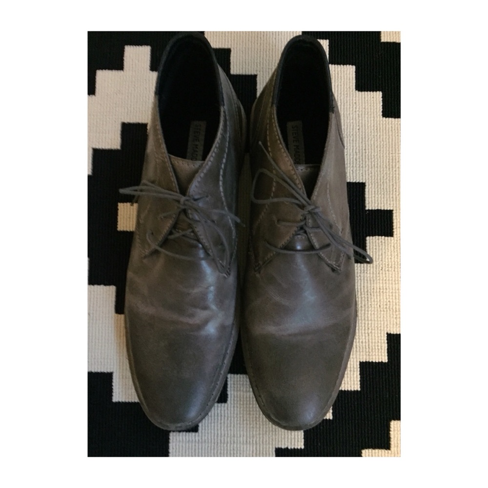 Steve Madden Men’s Hestonn Chukka Boot Grey 14