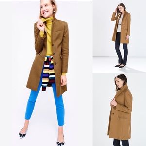 ZARA Camel Colored Wool Coat.