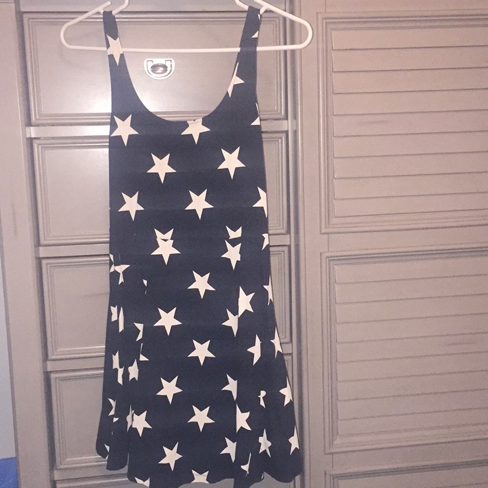 Victoria secret pink black and white star dress!