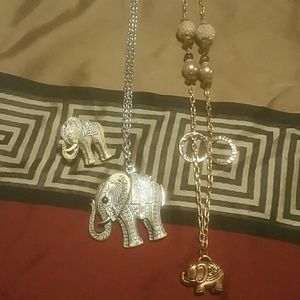 Elephant Jewelry Lot