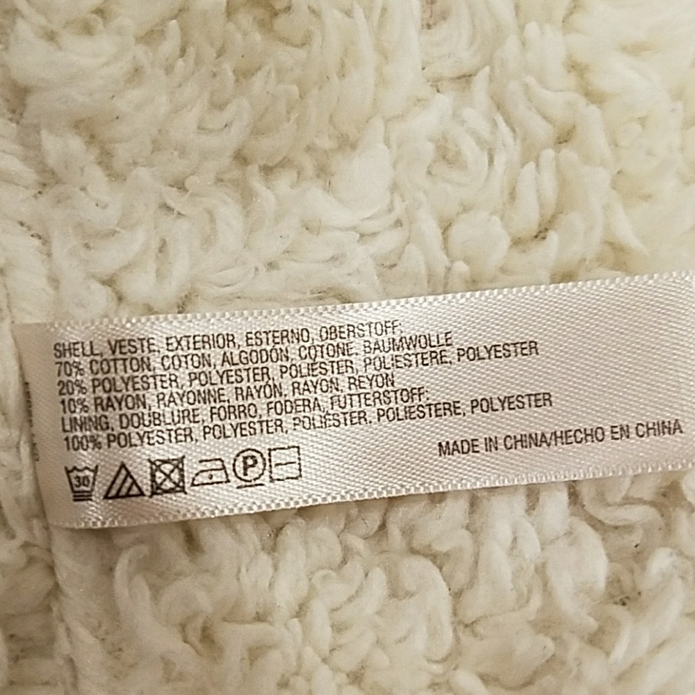 FINAL SALE! ANTHROPOLOGIE FLEECE BATH ROBE KIMONO - Picture 6 of 7