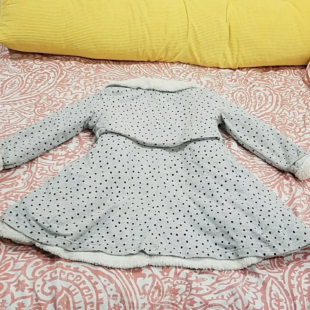 FINAL SALE! ANTHROPOLOGIE FLEECE BATH ROBE KIMONO - Picture 7 of 7