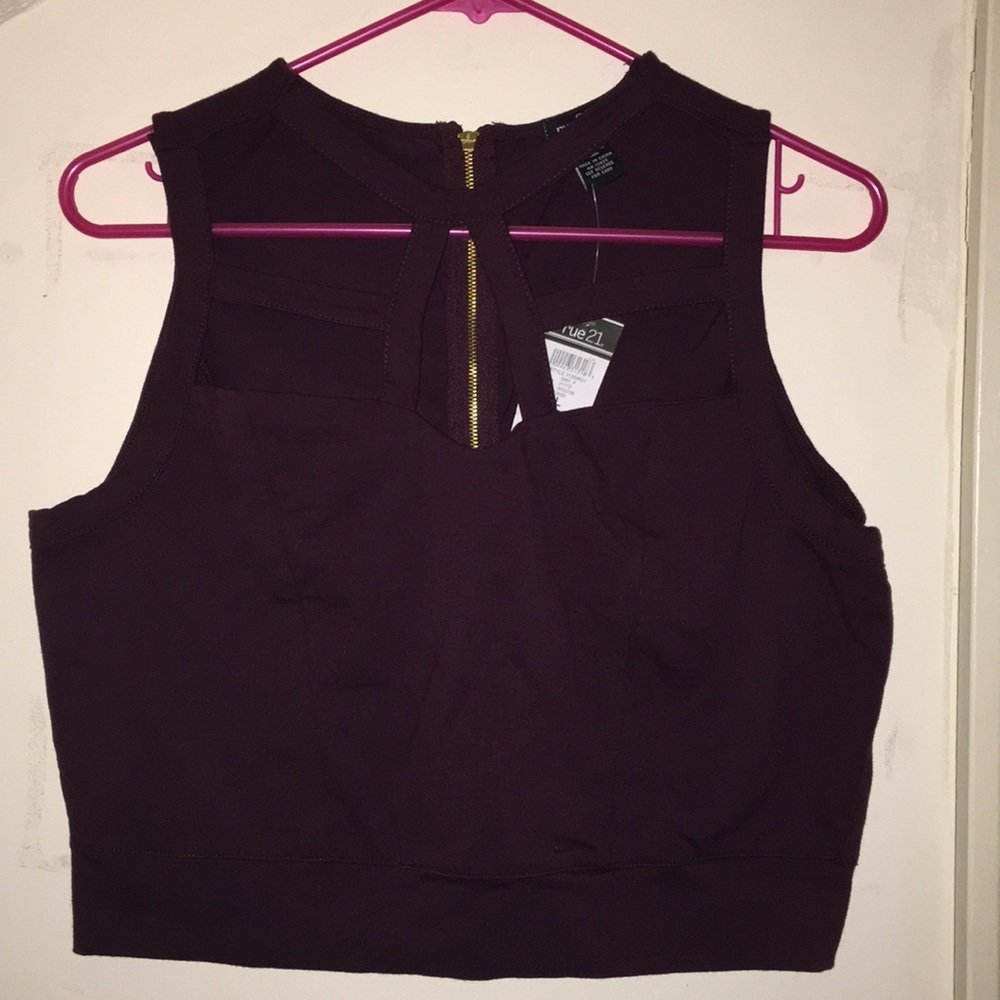 Caged Crop Top
