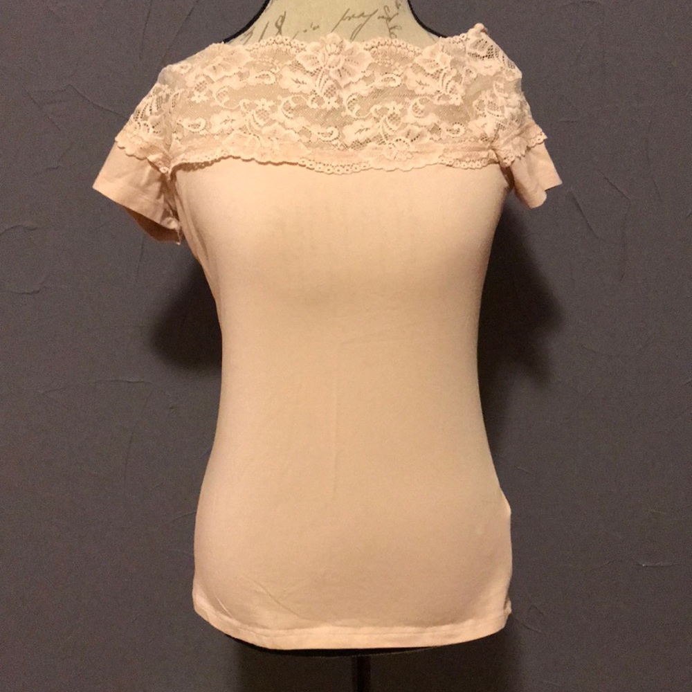 Lace H & M top