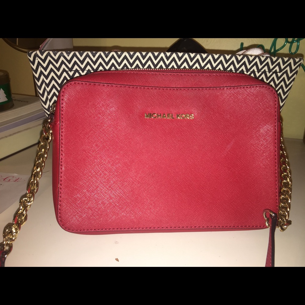 Michael Kors over the shoulder bag!